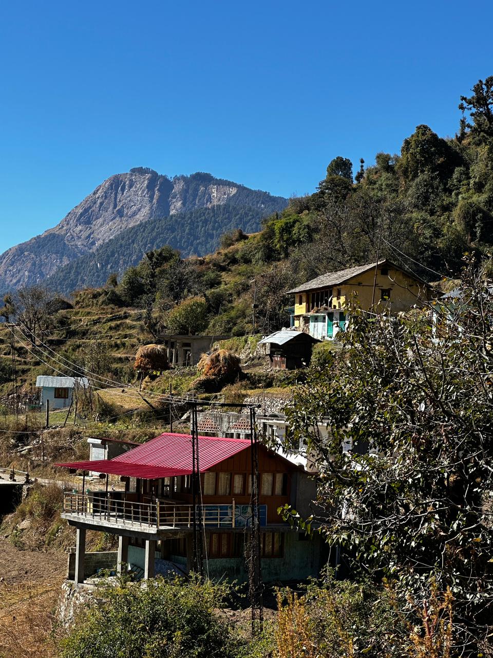 Dodital trek base views